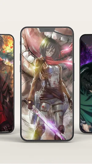 Shingeki no Kyojin wallpaper4K Screenshot 1