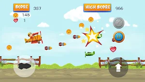 Crazy Plane Combat War Screenshot 3
