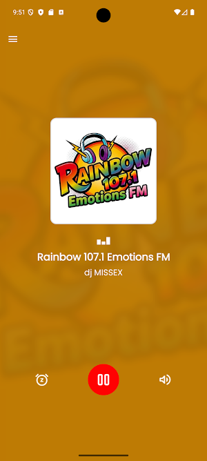 Rainbow 107.1 Emotions FM Screenshot 1
