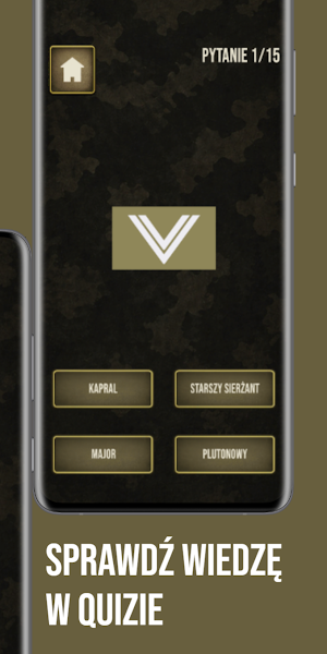 Polish Military Ranks Quiz Screenshot 2