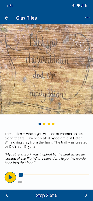 Llwybr Cerdd Poetry Trail Screenshot 3