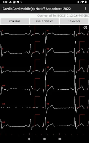 Nasiff CardioCard Mobile Screenshot 0