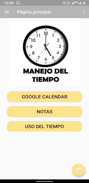 Manejo del tiempo Screenshot 1