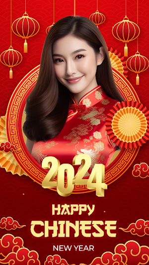 Chinese new year frame 2024 Screenshot 0