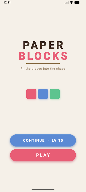Paper Blocks Screenshot 0