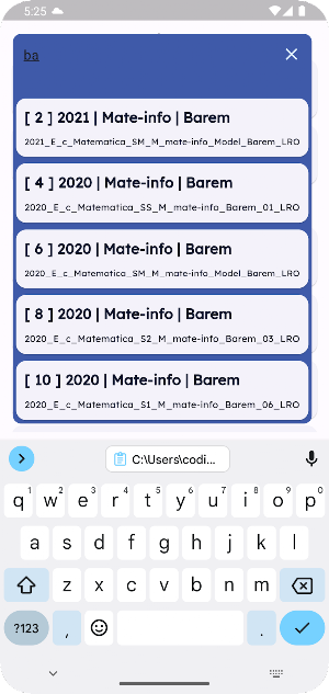 Matematica BAC Mate-Info M1 Screenshot 2