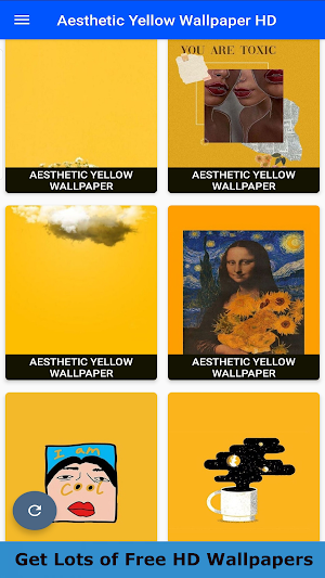 Aesthetic Yellow Wallpaper HD 4K 2021 Screenshot 0