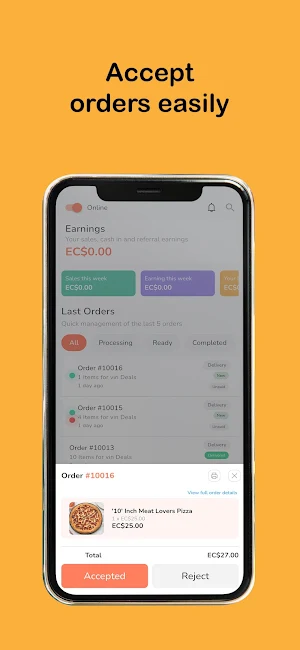 Allo Simo Merchant Screenshot 2