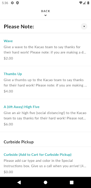 Cafe Kacao Screenshot 2