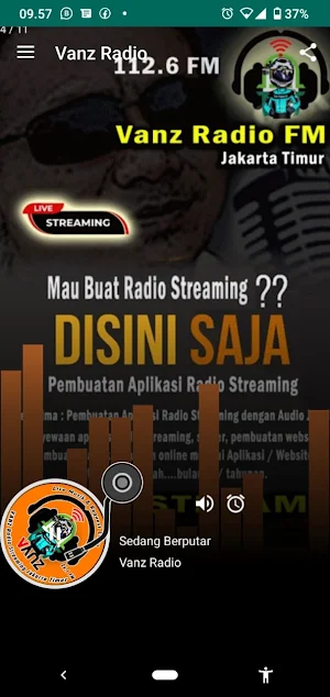 Vanz Radio Streaming Screenshot 0
