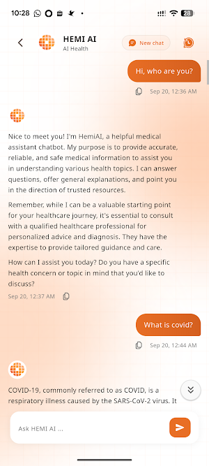 HEMI Health Screenshot 1
