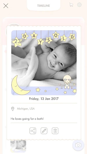 Moments - Baby Journal Screenshot 2