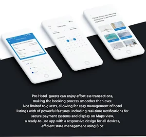 Flutter Pro Hotel Booking apps Screenshot 1