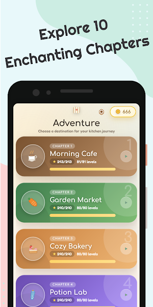 Kitchen Match: Cozy Tiles Screenshot 1