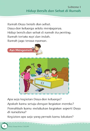 Buku Kelas 2 Tema 4 K13 Screenshot 2