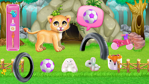Baby Lion Caring Screenshot 0
