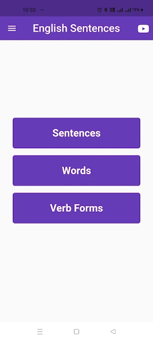 Gujarati To English Sentence Screenshot 0