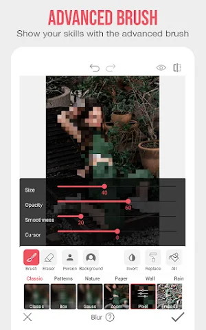 PicsBlur Photo Editor - Auto Blur & Filters Screenshot 3