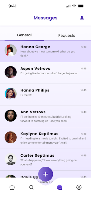 MYPAGE Screenshot 1