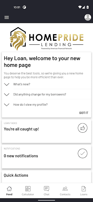 HomePride Lending Screenshot 0