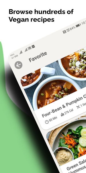 Vegan Recipes & Meal Plan Screenshot 0