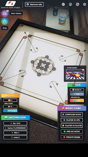 Carrom 3D Online Screenshot 0