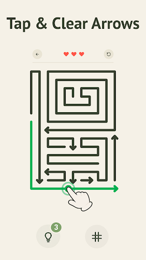 Arrow Saga: Tap Puzzle Game Screenshot 0