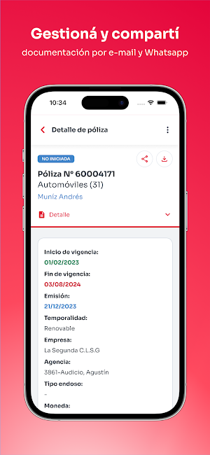 La Segunda Agencias Screenshot 1