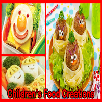 Childrens Food Creations Wallpaper