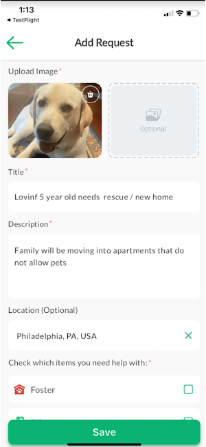 PetNet Screenshot 2