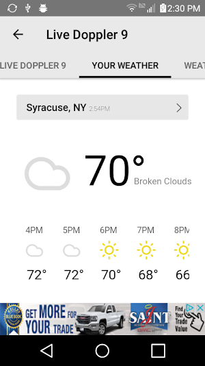 Traffic from 9 WSYR Syracuse Screenshot 2