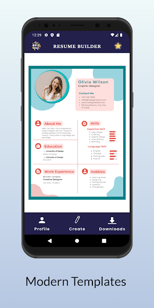 AI Resume Builder Screenshot 1