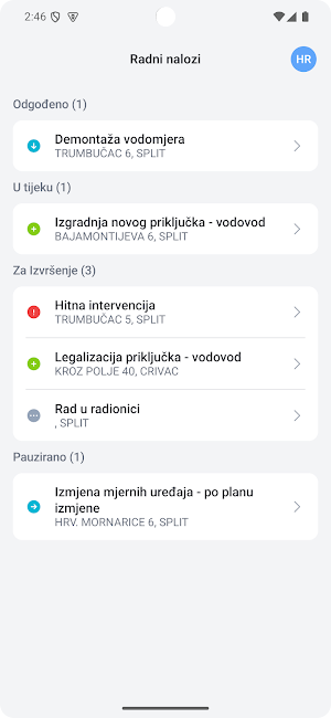 MASTER Grid Radni nalozi Screenshot 0