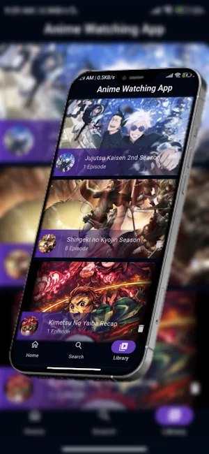 Anime Watching App Screenshot 2