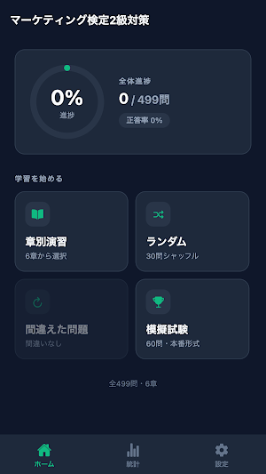 マーケティング検定2級対策 Screenshot 0