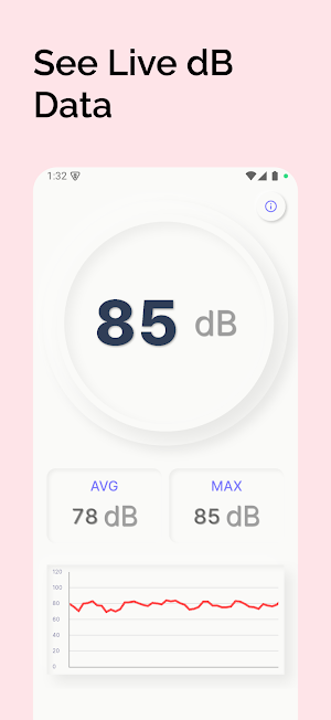 NoiseMeterrr - Noise Meter Screenshot 2