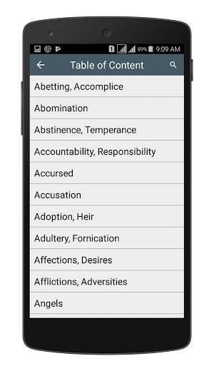 Bible Verses By Topics Screenshot 3