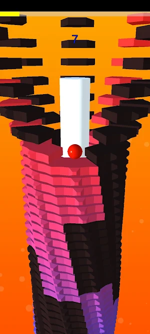 Helix Stack casual game Screenshot 0