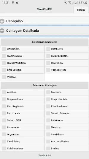 Contagem Guarani Screenshot 0