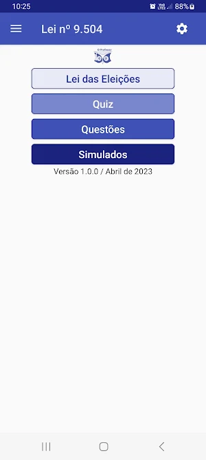 Lei das Eleições - Lei nº 9504 Screenshot 0