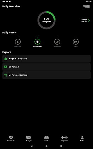Shaded Fitness Screenshot 3