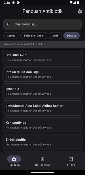 AntiRa - Antibiotik Rasional Screenshot 2