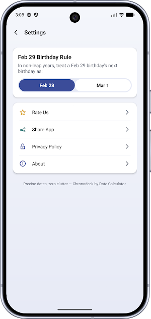 Date Calculator Screenshot 3