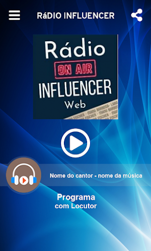 Rádio Influencer Screenshot 1