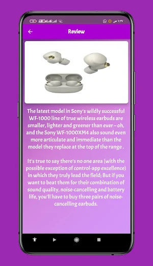 Sony WF-1000XM4 guide Screenshot 2