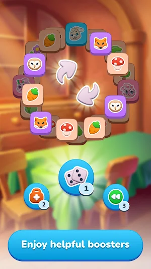 Rabbit tiles: mahjong puzzle Screenshot 3