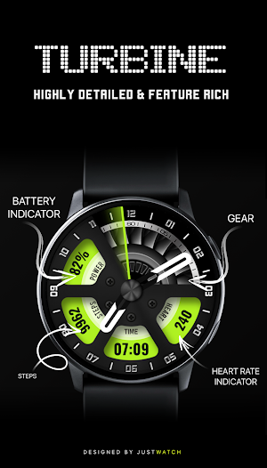 Turbine WatchFace Screenshot 3