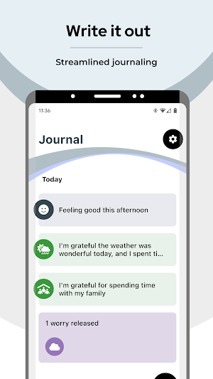 momentory - mindful journaling Screenshot 2