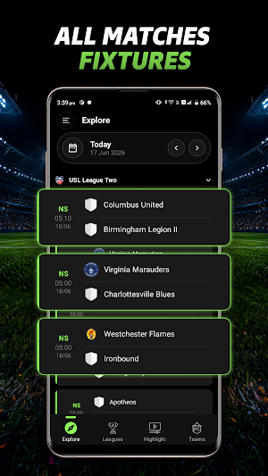 SportzFy : Live Football TV Screenshot 3