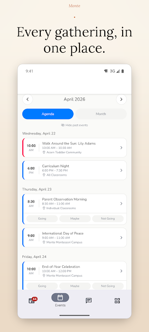 Monte for Montessori Schools Screenshot 2